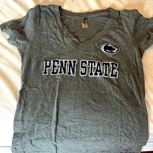 V neck PENN STATE gray T-shirt
